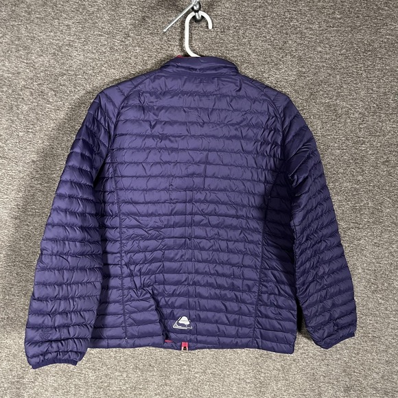 L.L.Bean Jacket Girls XL 18 Purple DownTek Double Up Puffer Lightweight Warm - Picture 6 of 9